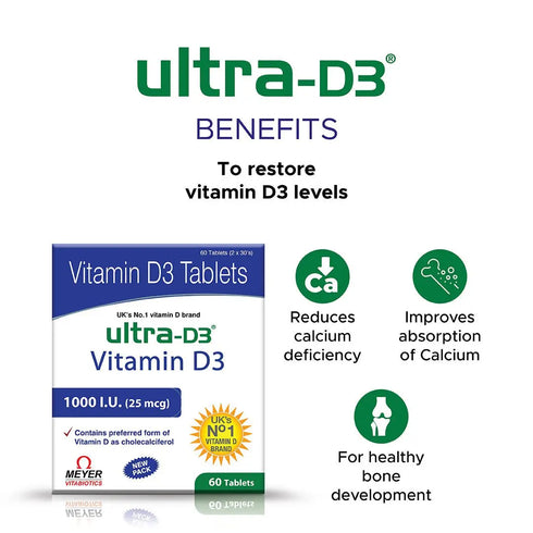 Vitabiotics Ultra D3 Tablets